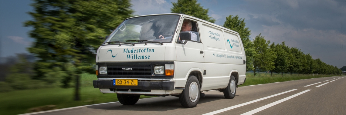 Ondernemer en HiAce zijn onafscheidelijk