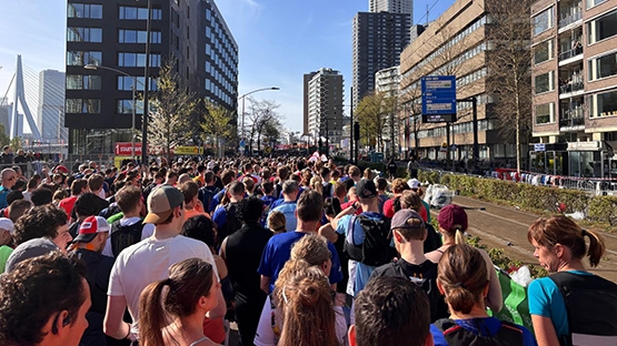 Toyota Special Olympics tijdens marathon
